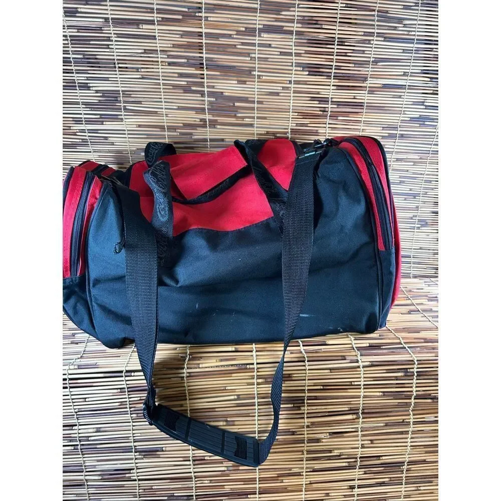 Coca-Cola Duffle Bag Large with Strap Marks as shown